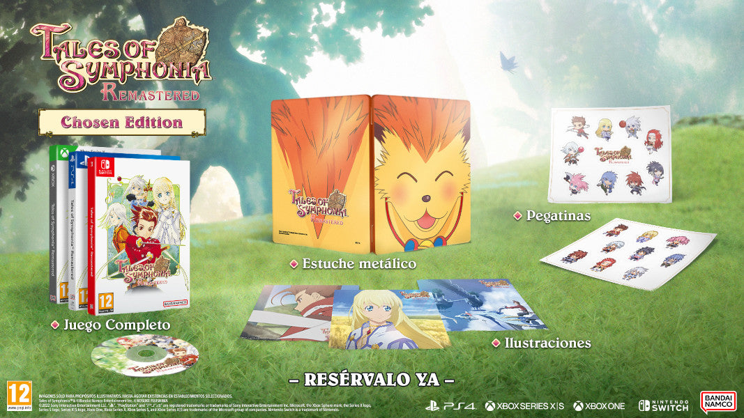 Tales Of Symphonia Remastered Nintendo Switch PAL ESP - Nuevo Tales Of Symphonia Remastered Nintendo Switch PAL ESP - Nuevo